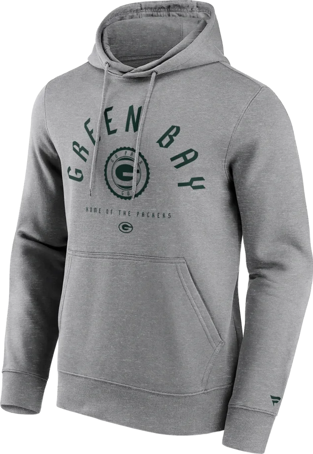 Green Bay Packers College Stamp Hoodie L