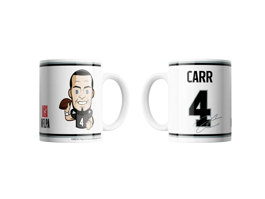 Derek Carr Emoji Jumbo-Tasse 440 ml 