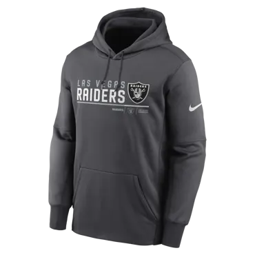 Las Vegas Raiders Nike Therma Pullover Hoodie 2XL