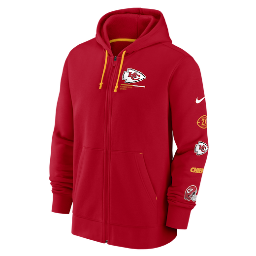Kansas City Chiefs Nike Legacy FZ Hoodie L