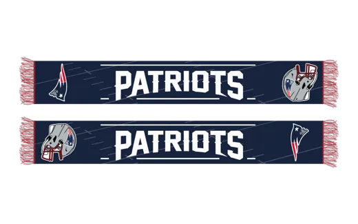 New England Patriots HD Knitted Jaquard Scarf 145x20cm