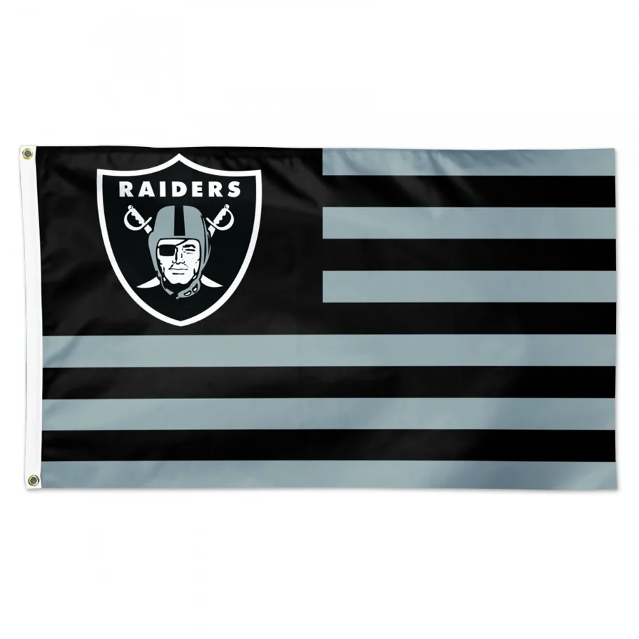 Las Vegas Raiders Flagge AMERICANA 91cmx152cm 91cmx152cm