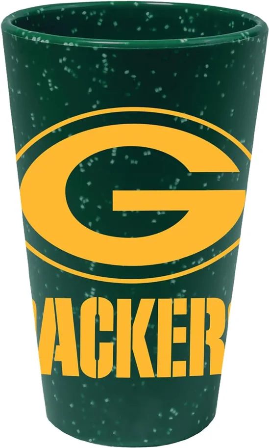 Green Bay Packers Silicone Pint Glass 