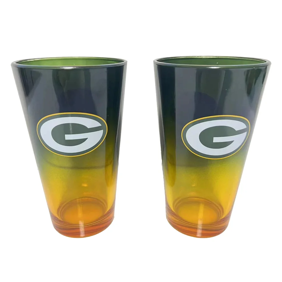 Green Bay Packers Pint Glass 2er-Set 475ml