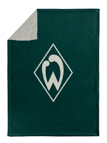 SV Werder Bremen Kuscheldecke Raute 150x200cm