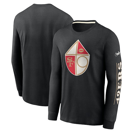 San Francisco 49ers Nike LS Fashion Top M