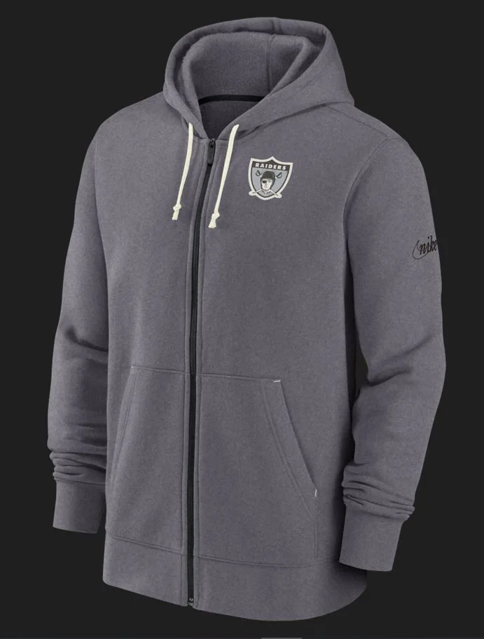 Las Vegas Raiders FZ Historic Lifestyle Hoodie M