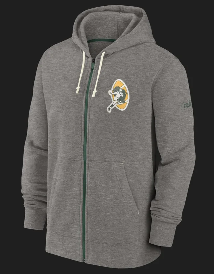 Green Bay Packers FZ Historic Lifestyle Hoodie XL