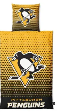 Pittsburgh Penguins Bettwäsche-Set "DOTS"  135x200 + 80x80cm