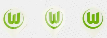 VfL Wolfsburg Dart Flight Set