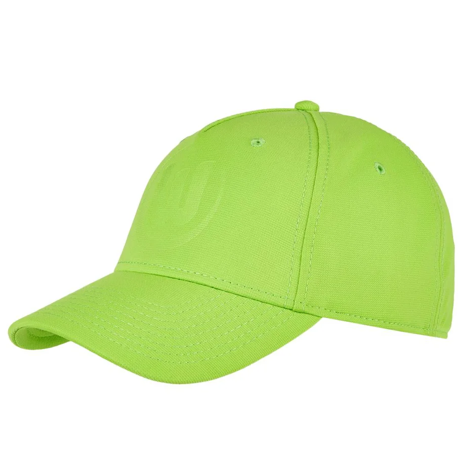 VfL Wolfsburg Cap Logo Prägung grün 
