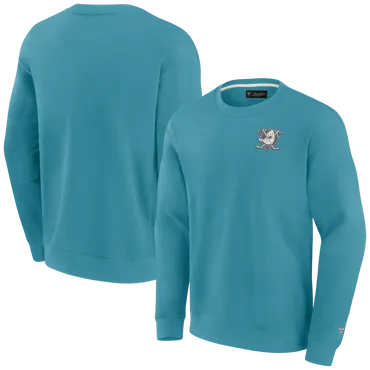 Anaheim Ducks Terrazzo Fleece Crew Sweatshirt L