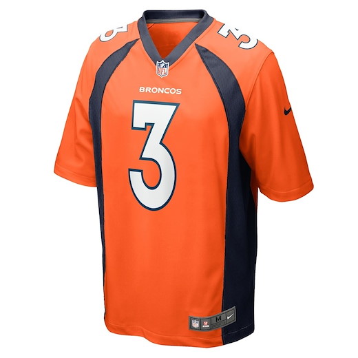 Denver Broncos Nike Home Game Wilson 3 2XL