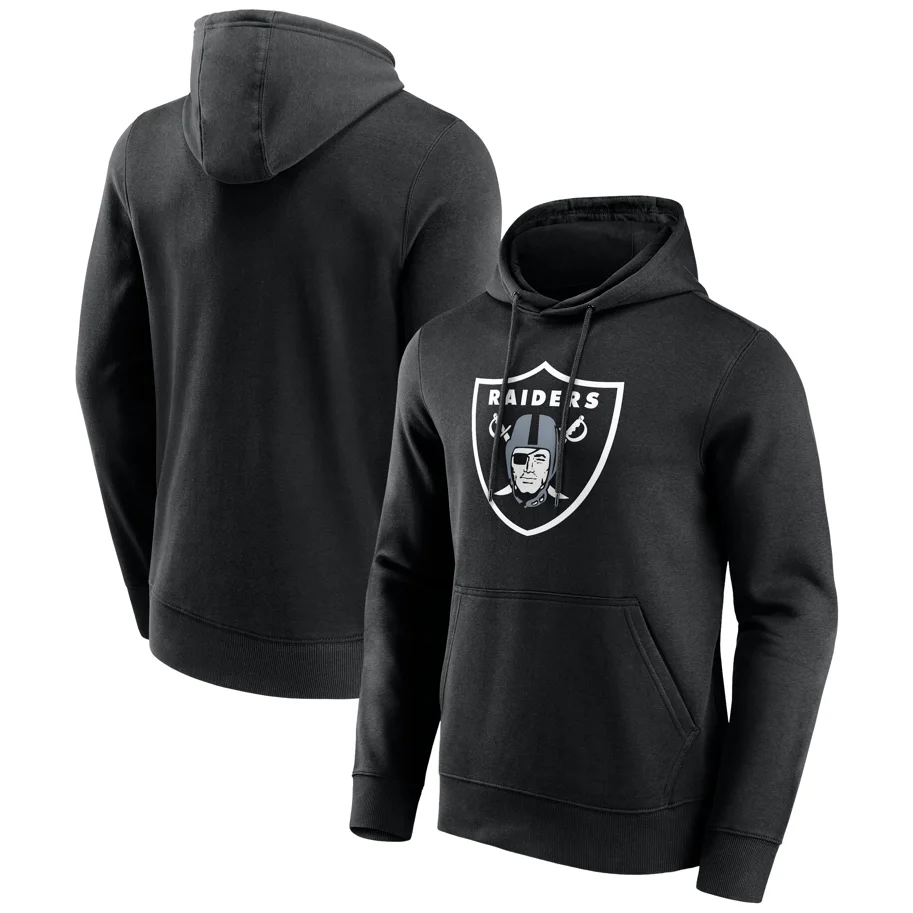 Las Vegas Raiders Primary Logo Graphic Hoodie v2 L