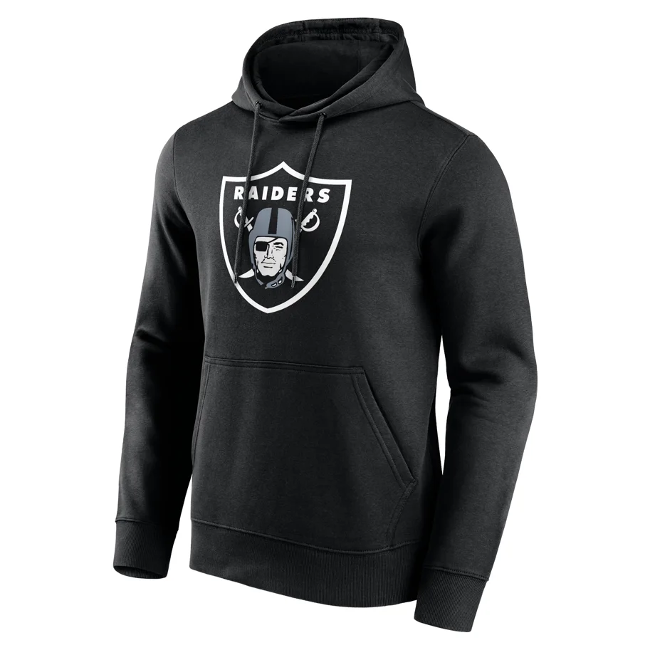 Las Vegas Raiders Primary Logo Graphic Hoodie v2 L