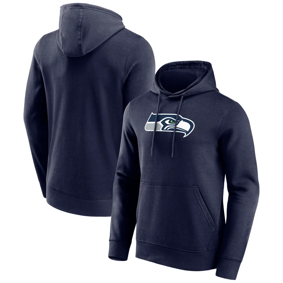 Seattle Seahawks Primary Logo Graphic Hoodie L