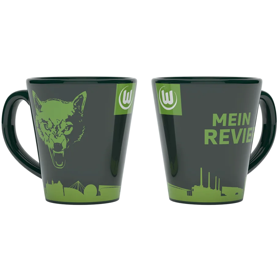 VfL Wolfsburg Tasse Mein Revier 
