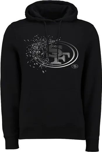 San Francisco 49ers Shatter Logo Graphic Hoodie 2XL