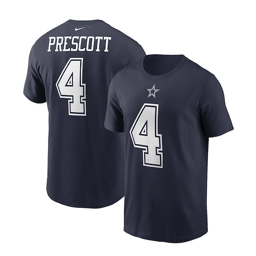Dallas Cowboys Nike T-Shirt Prescott 4 M