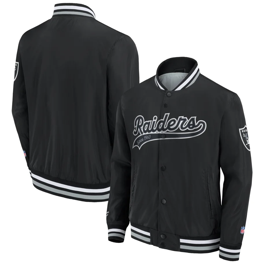 Las Vegas Raiders Sateen Jacket 2022 XL