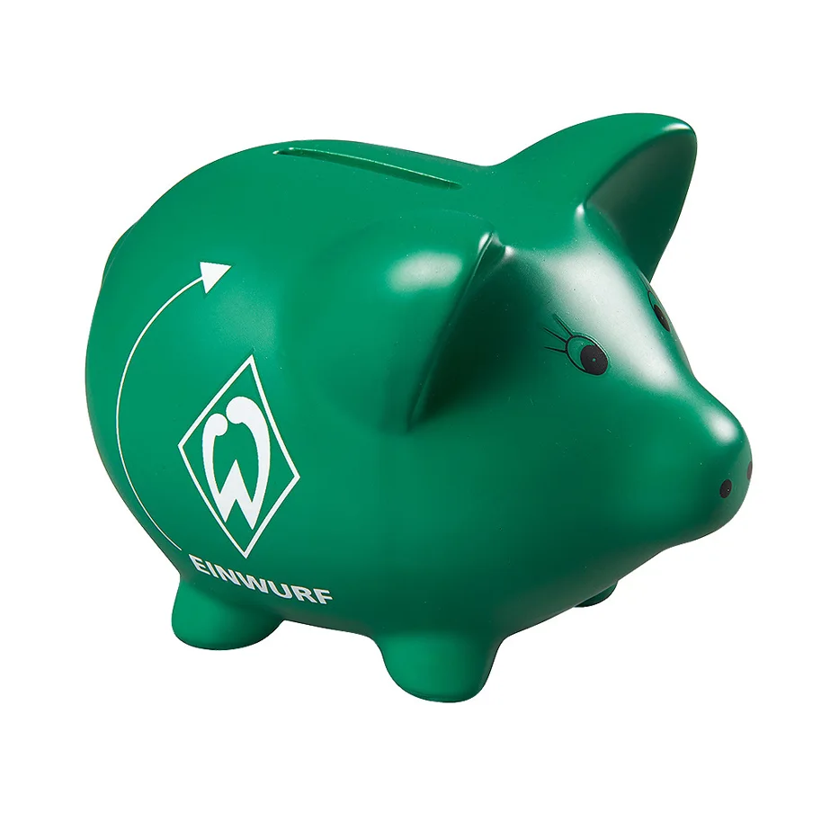 Werder Bremen Sparschwein Einwurf 