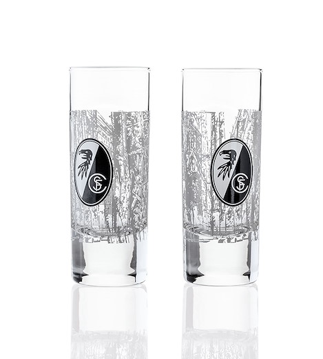 SC Freiburg Schnapsglas 2er Set "Münster" 