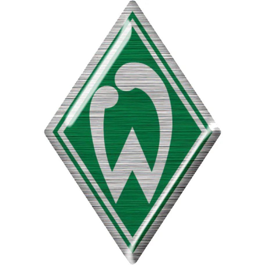 SV Werder Bremen Sticker Raute 3D 