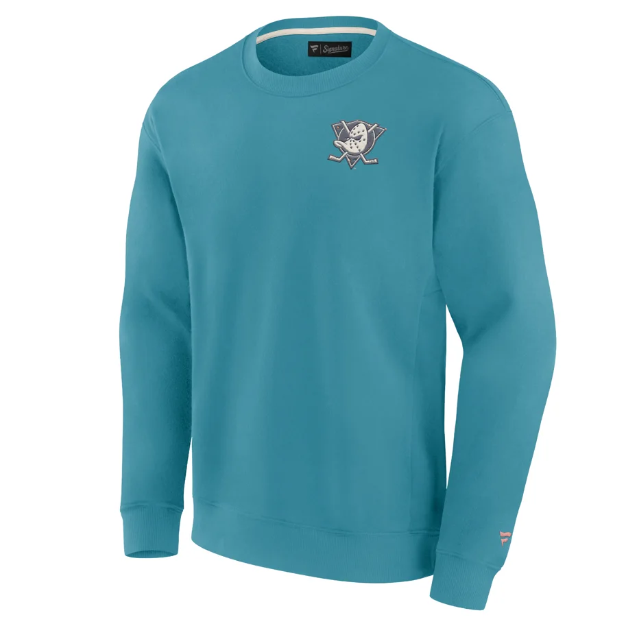 Anaheim Ducks Terrazzo Fleece Crew Sweatshirt XL