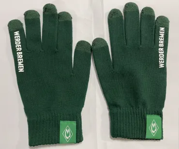 SV Werder Bremen Smartphone-Handschuhe Grün Gr. M M