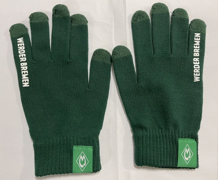 Werder Bremen Smartphone-Handschuhe Grün Gr.M M