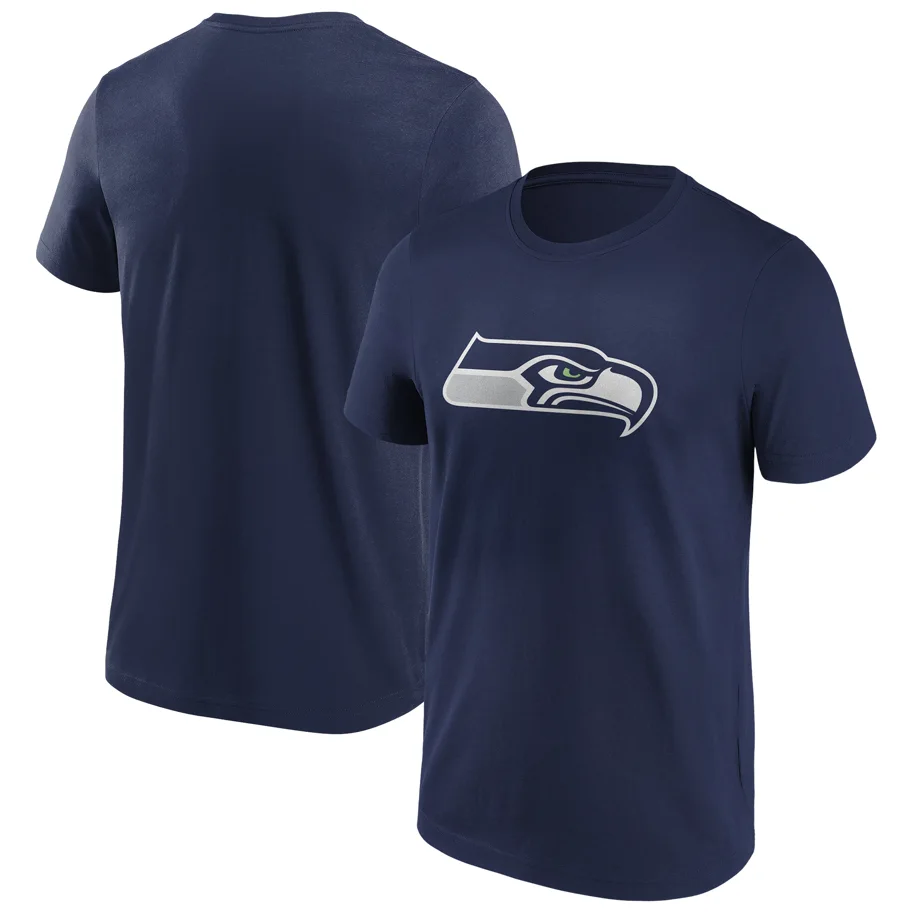 Seattle Seahawks Primary Logo Graphic T-Shirt L