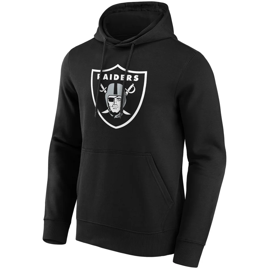 Las Vegas Raiders Primary Logo Graphic Hoodie v3 S