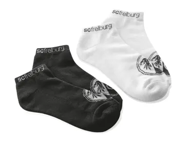 SC Freiburg Sneakersocken 2er-Pack 43-46