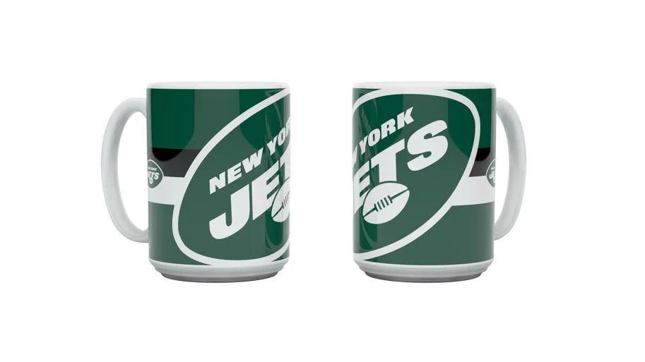 New York Jets Tasse "Triple Logo " 