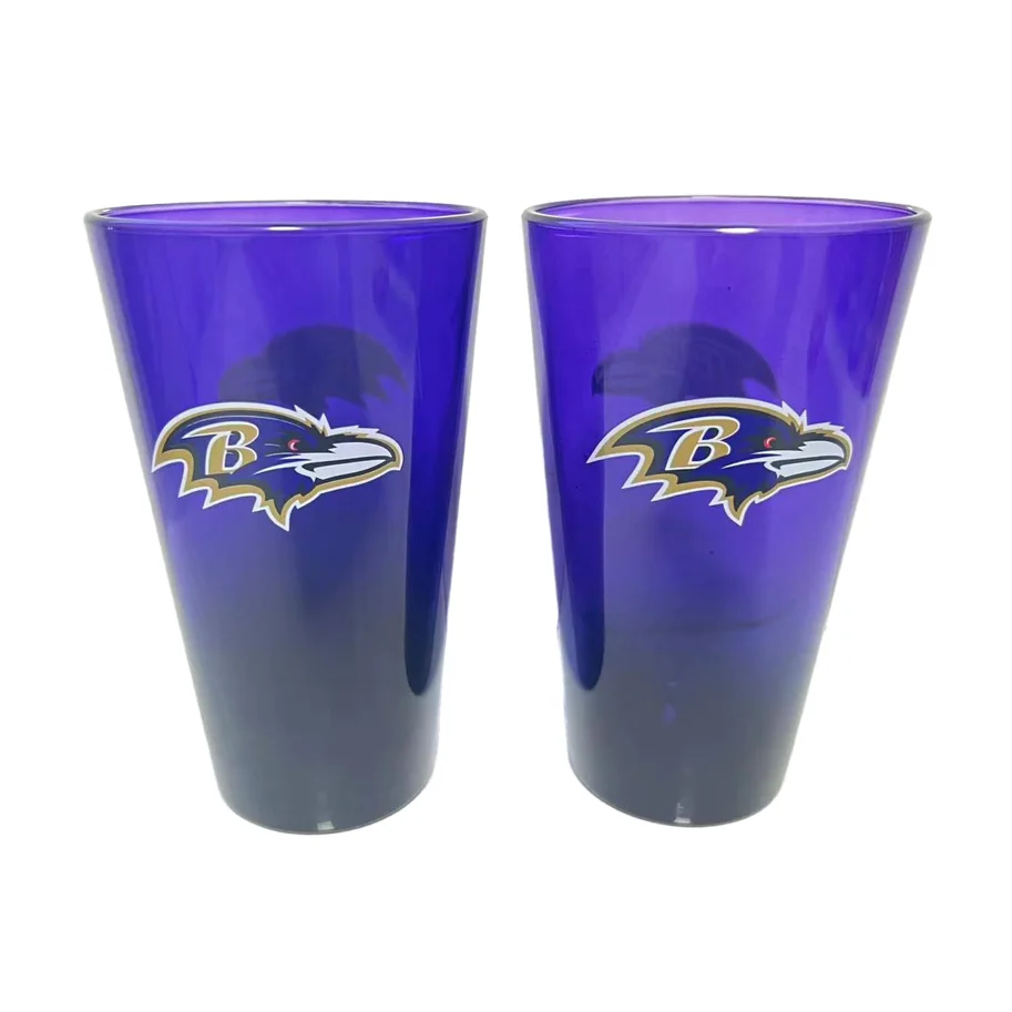 Baltimore Ravens Pint Glass 2er-Set 475ml