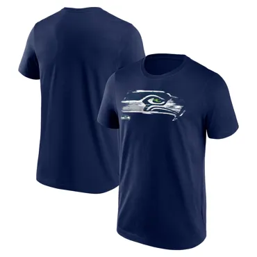 Seattle Seahawks Worn Logo Graphic T-Shirt L
