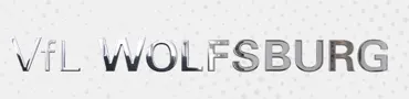 VfL Wolfsburg Chromflex Aufkelber - Schriftzug