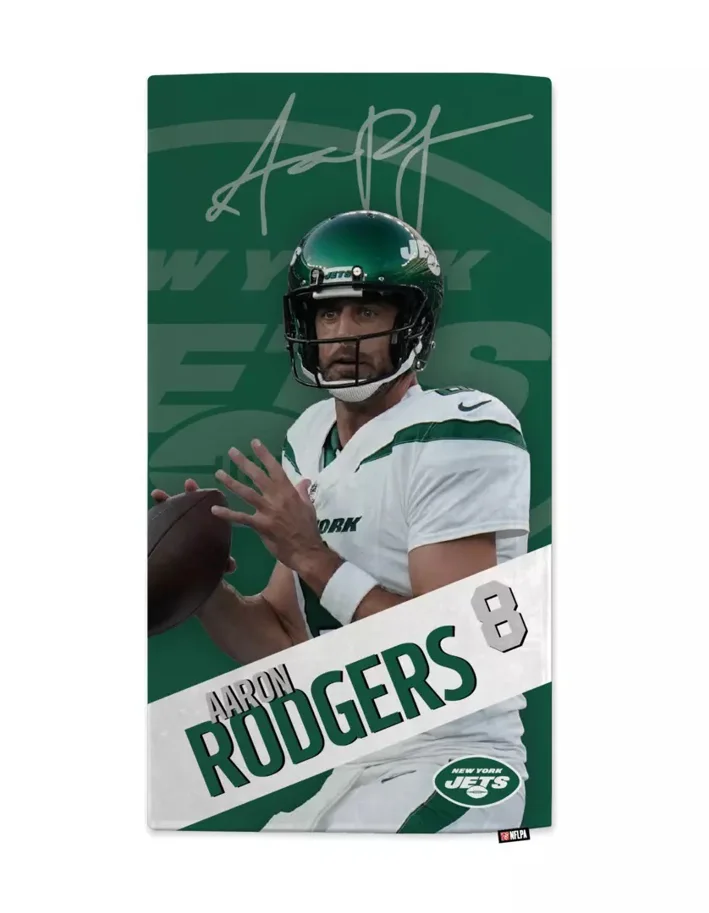 NFLPA Aaron Rodgers - Beach Towel - MOTION  