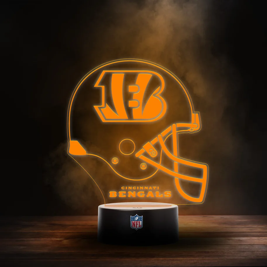 Cincinnati Bengals NFL LED-Licht "HELM"  