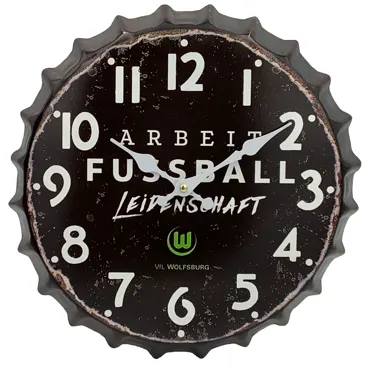 VfL Wolfsburg Wanduhr A-F-L