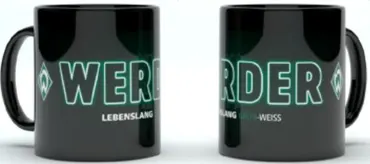 SV Werder Bremen Tasse Werder schwarz 11 Oz