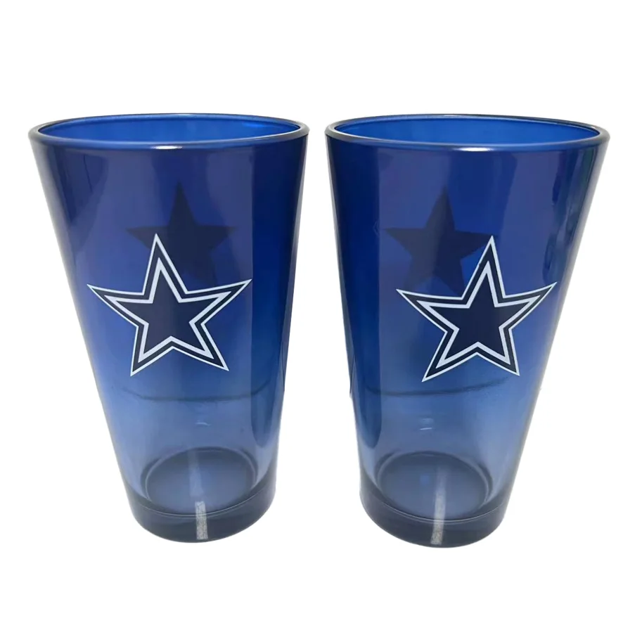 Dallas Cowboys Pint Glass 2er-Set 475ml