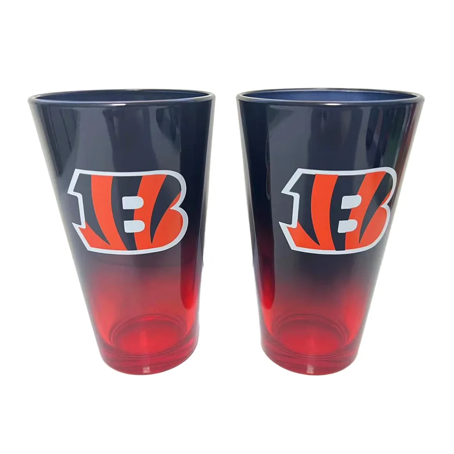 Cincinnati Bengals Pint Glass 2er-Set 475ml