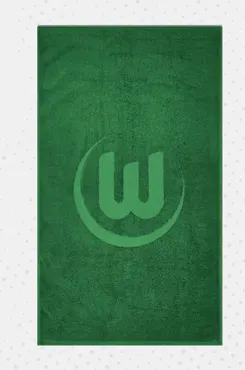 VfL Wolfsburg Handtuch Logo Dunkelgrün  50x100cm, 450gsm