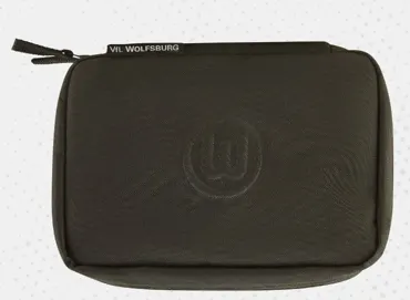 VfL Wolfsburg Kulturtasche Logo schwarz