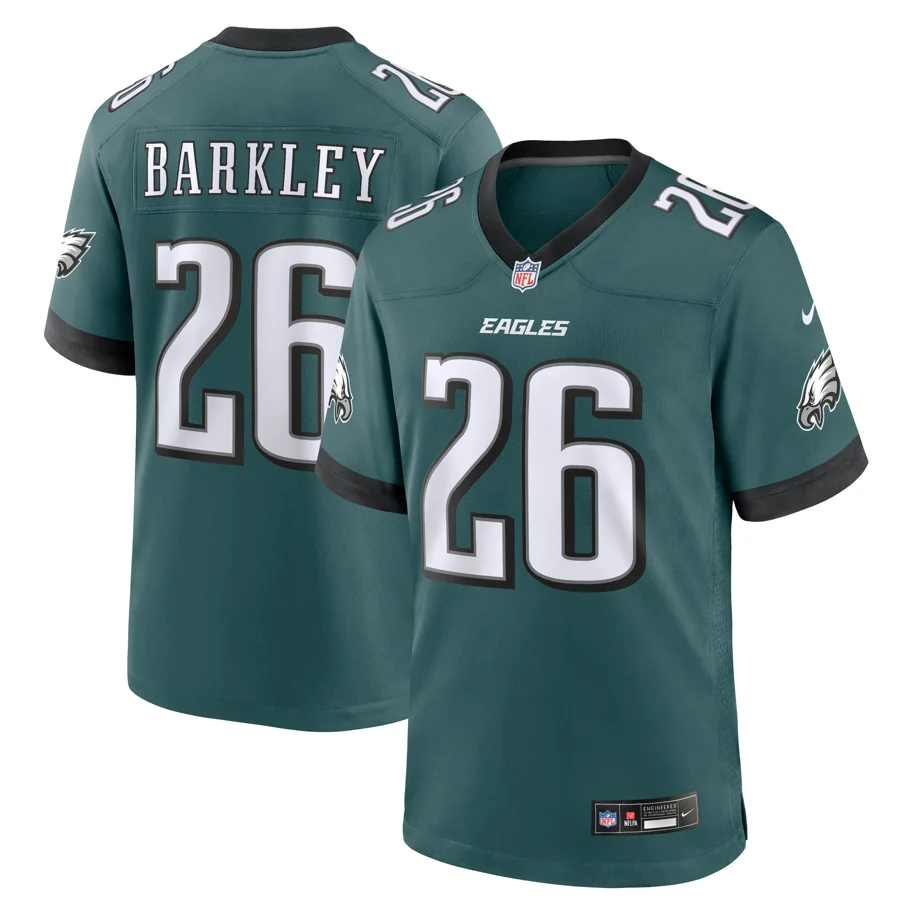 Philadelphia Eagles Nike Home Jersey Barkley 26 2XL