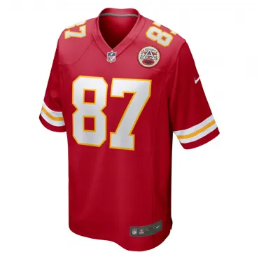 Kansas City Chief Nike Home Game Jersey Kelce 87 2XL