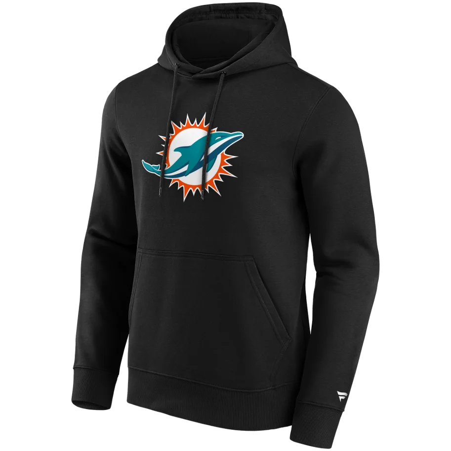 Miami Dolphins Primary Logo Graphic Hoodie L