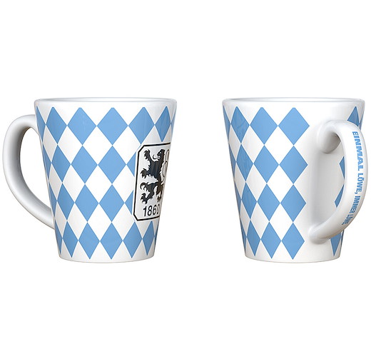 TSV 1860 München Tasse Rauten 