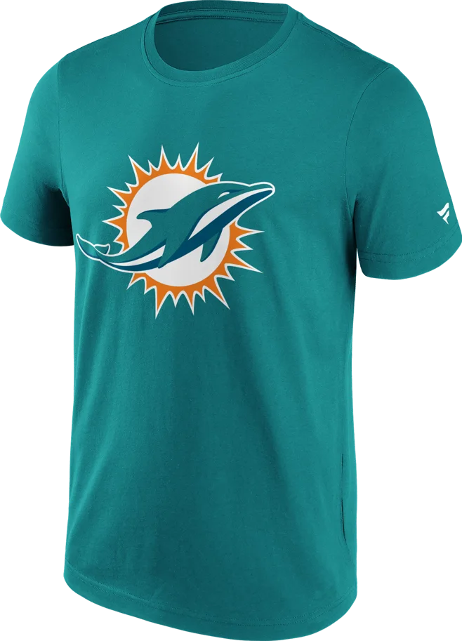 Miami Dolphins Primary Logo Graphic T-Shirt 3XL